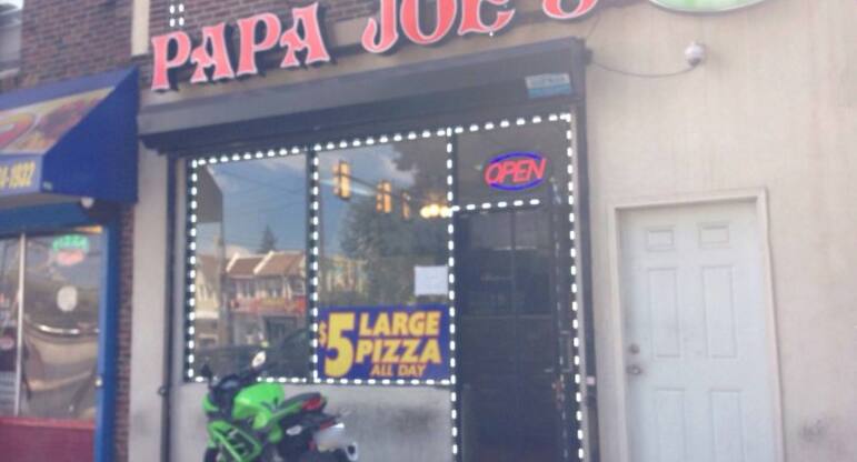 Papa Joe S Pizza Menu Menu For Papa Joe S Pizza Stenton Philadelphia